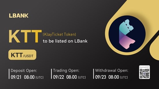 Токен KlayTicket (KTT) теперь доступен для торговли на бирже LBank