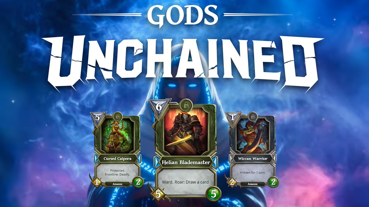 Карты Gods Unchained раздаются пользователям Gamestop, сыгравшим хотя бы в одну игру