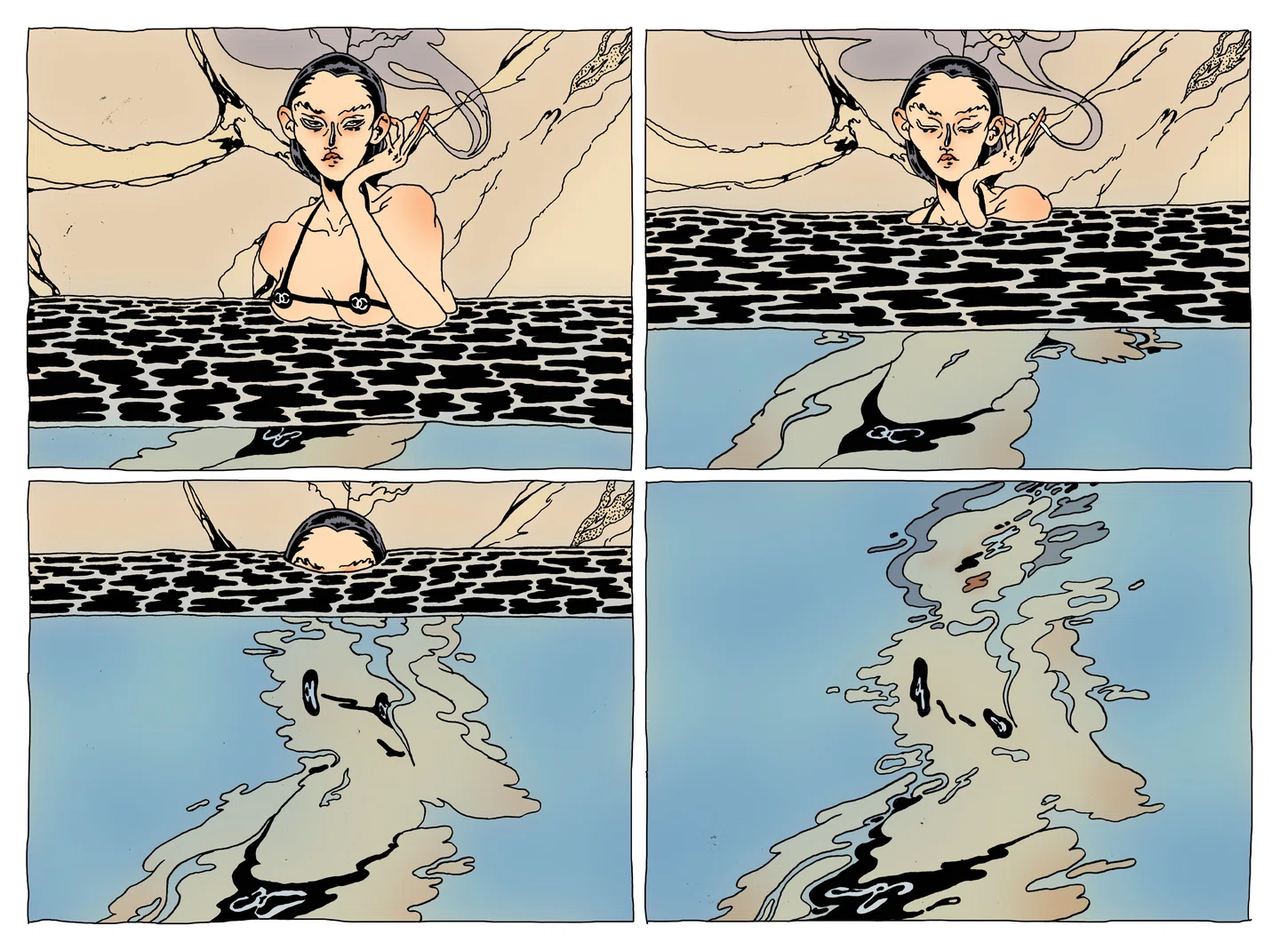 Роскошный, неряшливый и полный повествования: Иллюстрированный мир Элис Блумфилд продолжает расти