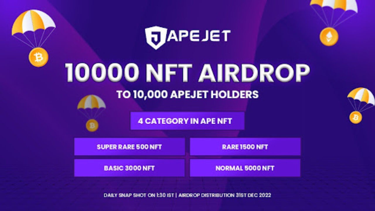 Apejet собирается выпустить NFT Airdrop для предстоящей веб-игры Jungle Safari