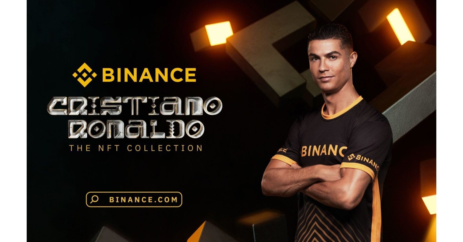 Binance объявляет о партнерстве с Криштиану Роналду: скоро появится коллекция NFT