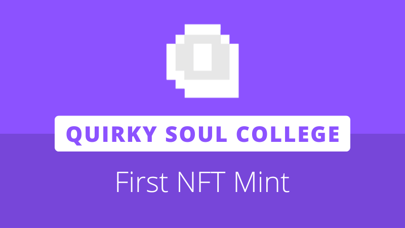 Начинается чеканка NFT Quirky Soul College, последующая игра выйдет в четвертом квартале 2022 года
